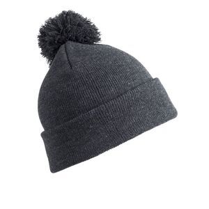 Result Womens/Ladies Winter Essentials Pom Pom Beanie / Gray